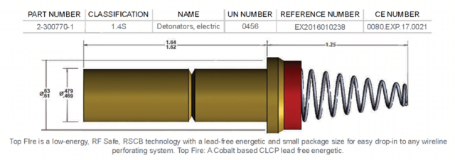 Lead Azide Free Detonator Technical
