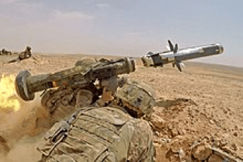 Javelin Heading Down Range